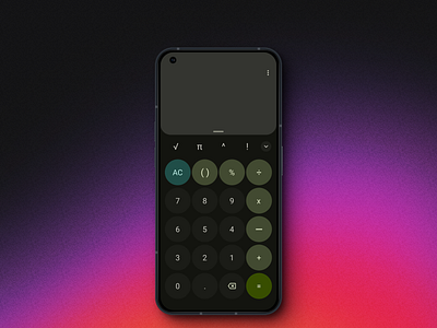 Calculator App. app branding design graphic design responsive design ui ux