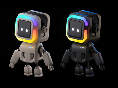 ChainGPT — 3D Mascot Poses 3d 3d animation 3d character 3d mascot 3d robot animated character blockchain blockchain ai blockchain design blockchain mascot interaction interactive 3d interactive character motion