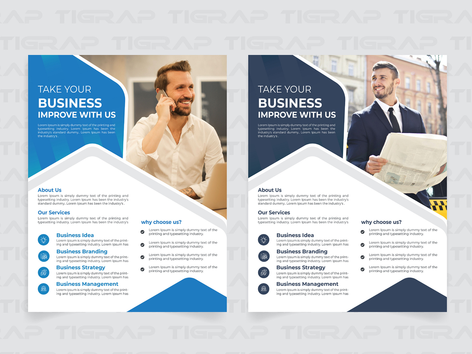 Business Flyer Template Design By Tariqul Islam On Dribbble