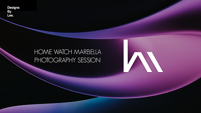 Home Watch Marbella Photography Session branding graphic design photography real estate photography