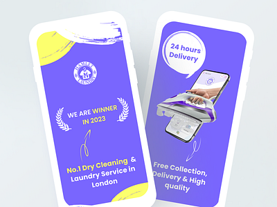 Hamlet-Laundry App Store Live branding clean design clean mockup clean ui finance graphic design ios ios app lanudry app luxury design minimal print product design ui ui app web design