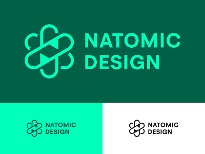 Natomic Design brand branding graphic design logo logo designer logotype sign