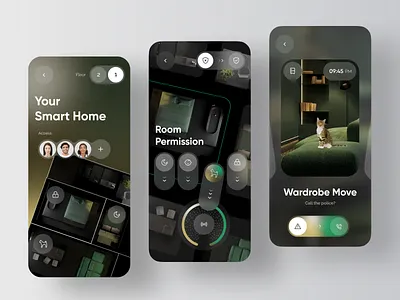 HomeHub - Smart Home Mobile App app automation b2b crm design device home innovation ios iot luxury mobile saas smart home smarthome software technology ui ux uxdesign
