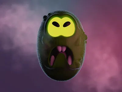 Creepy monster 3d 3d assets blender cgaracter craftwork design illustration monster