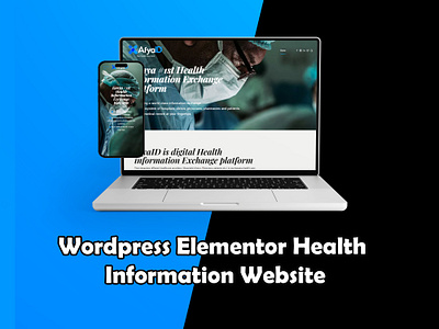 Wordpress Health Information Website design elementor pro elementor website figma health webste landing page user experience web design website wordpress wordpress development wordpress theme wordpress website