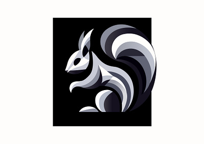 SQUIRREL 3d animal branding canada design graphic design icon identity illustration logo motion graphics squirrel ui vector