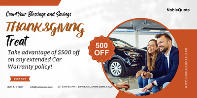 Thanksgiving Extravaganza: Save $500 on Your Policy Today! best best car warranties car warranties car warranty extended car warranties extended car warranty noblequote