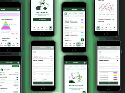 Finance Application app app design finance finance app ui