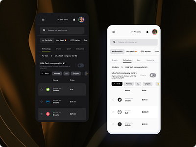 Finance - Dashboard - Material You Design System crypto dashboard dashboard data table design system figma material finance finance dashboard material material 3 material design 3 material design system material you material you design ui kit