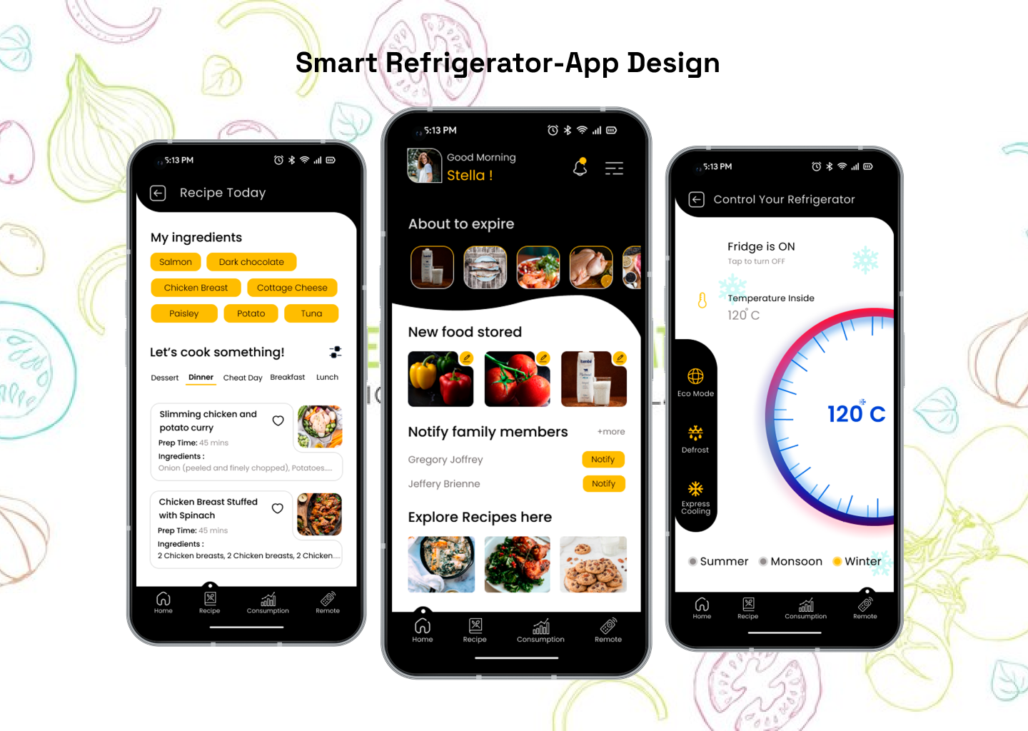 smart car refrigerator app