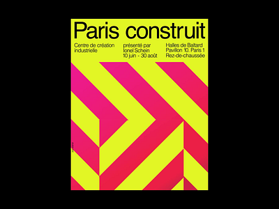 Jean Widmer - Motion Poster Tribute - Paris Construit book design editorial gif helvetica loop motion swiss typeface vintage poster widmer