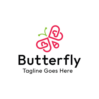 Butterfly Logo Design app branding design graphic design illustration logo vector