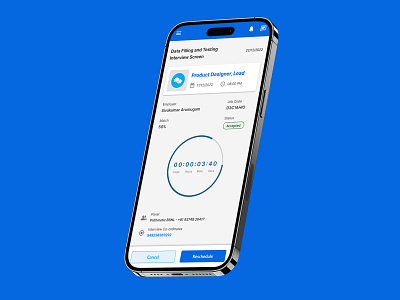 Interview Schedule - Mobile Design accessibility mobile design ui user experience ux