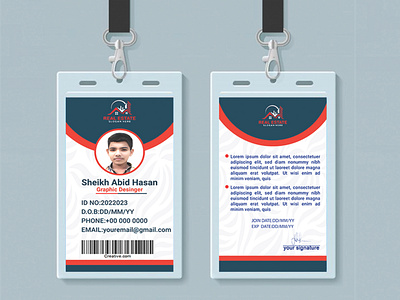 ID Card Design Project by Sheikh Abid Hasan on Dribbble