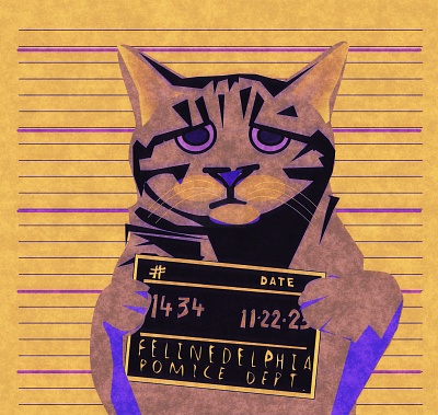 wanted: for cat napping cat napping doodle felinedelphia illustration noise pomice dept shunte88 vector