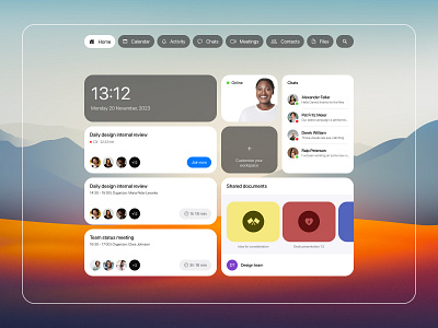 Native iOS video conferencing app appprototyping branding conferenceappdesign creativeui design digitaldesign eventapp meetingexperience meetingux meetup minimal minimalism skype ui uiinspiration userinterface ux zoom