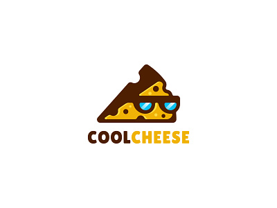 Cool Cheese Logo Design brand cheese design icon logo