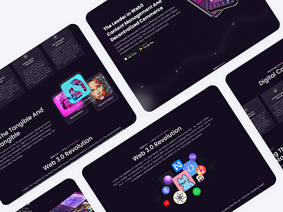 NFT-Based Website 3d blockchain blockchain landing graphic design illustration logo nft nft landing phygital experience ui ui ux website landing