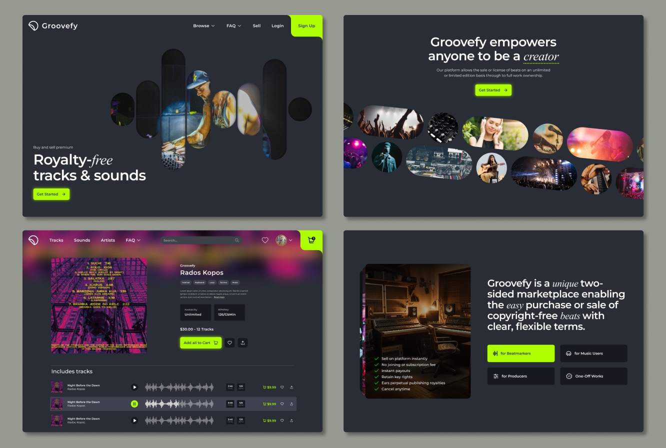 Example of Music Station