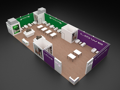 Array - Lowe 3d 3dmax exhibition exhibition booth exhibition design exhibition stand expo fair tuyap vray