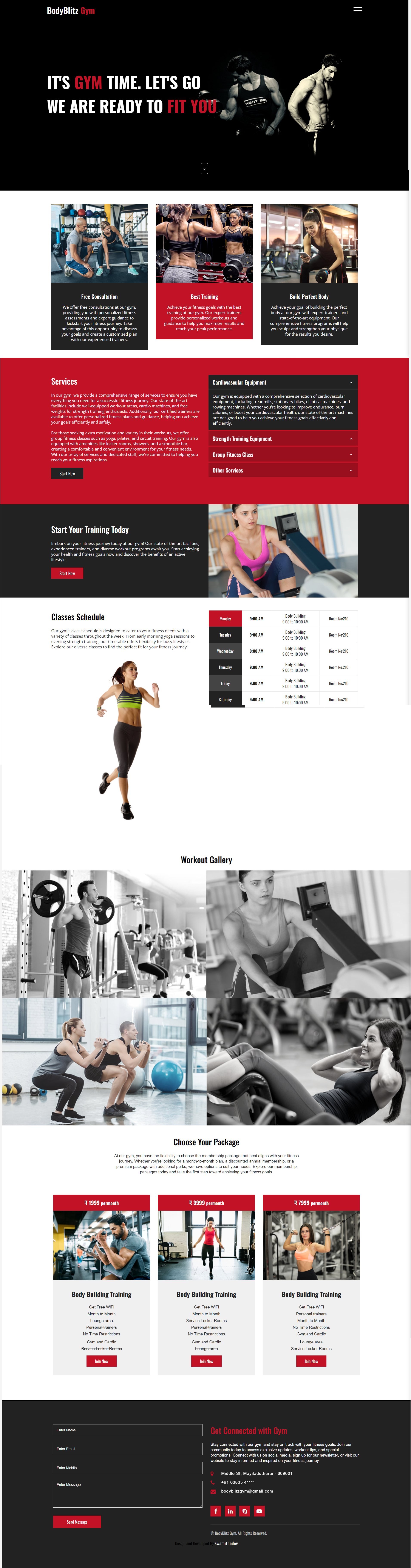 Body Blitz 🏋️‍♀️ animation css figma frontend frontenddevelopment gym gymwebsite html js swaminathanselvam swamithedev ui userinterface