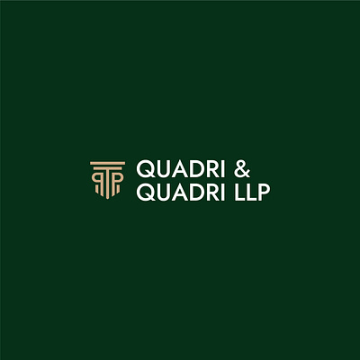 Quadri and Quadri LLP logo(ii) app branding design graphic design illustration logo typography ui ux vector