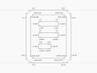 Mozilla Firefox Icon System, Stroke Weights with Decimal Values 1.25 stroke 1.5 stroke browser decimal stroke firefox icon icon design line weight mode reader stroke weight system