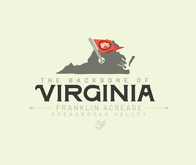 Franklin Acreage Branded Visuals app branding design graphic design illustration logo typography ui ux vector