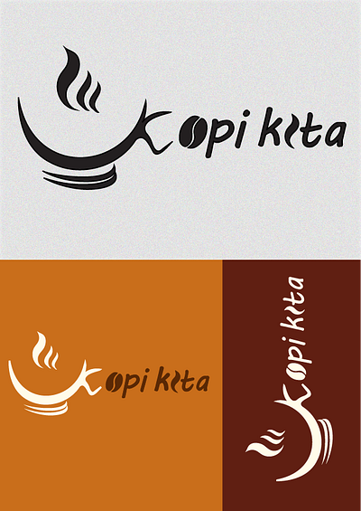Desain Logo 3d animation branding desaingrafis design graphic design illustration indonesia kopi logo motion graphics typography ui ux vector warung