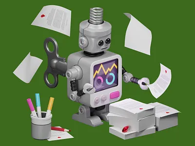 TestProf 3d art automatic autoopilot b3d blender cartoon cycles design developer evil illustration machine martians paper render robot ruby test web