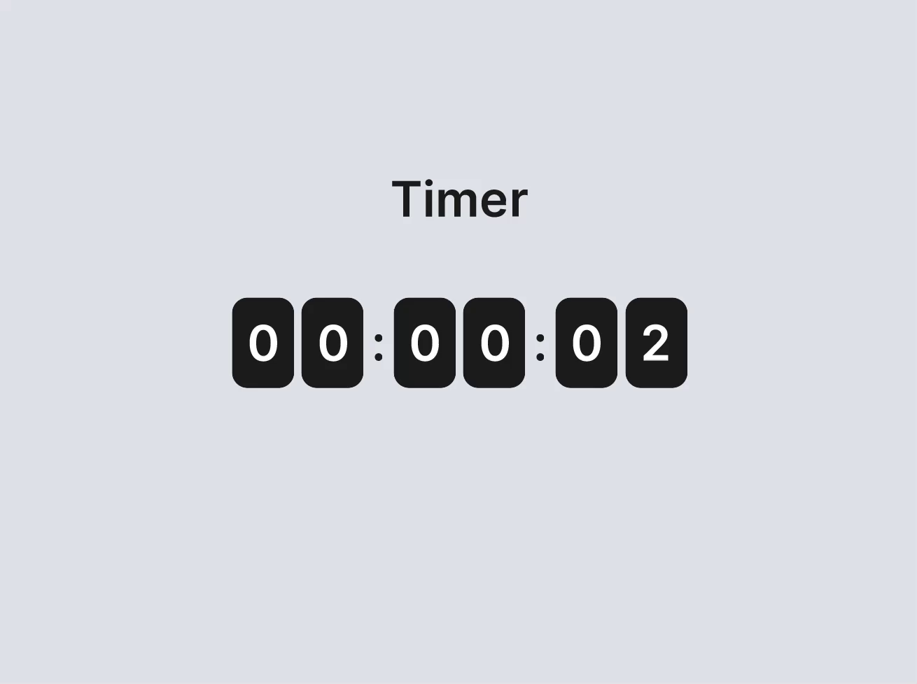 Countdown and timer by ByeWind on Dribbble