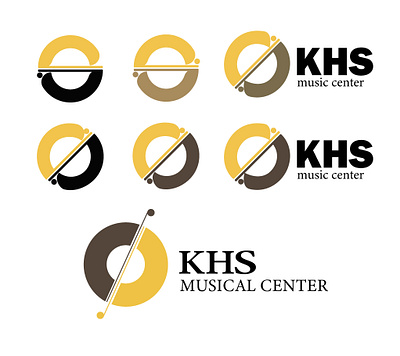 KHS logo redesign practice classical music design logo