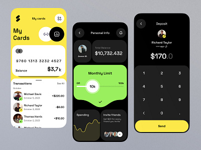 Finance mobile app app app design bank banking finance finance app fintech mobile app mobile app design mobile design mobile ui