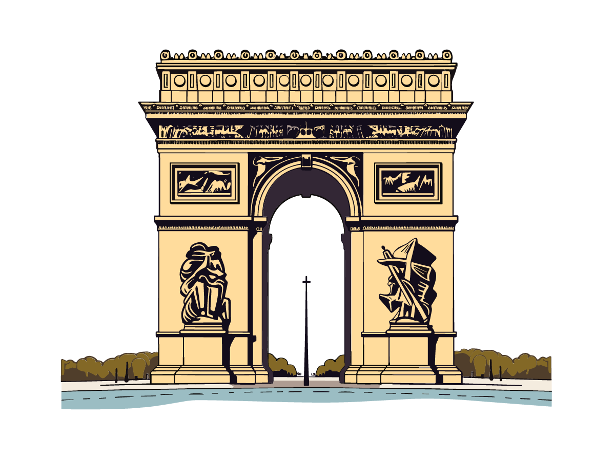 Triumphal Arch - Illustrating Grandeur and History by Bill Paxton on ...