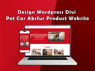 Wordpress Divi Pet Car Absfur Website absfur product page branding divi wbsite dribbble shots ecommerce website elementor modern design product detail page product page responsive responsive design responsive website ui uiux web design woocommerce woocommercec website wordpress wordpress themes