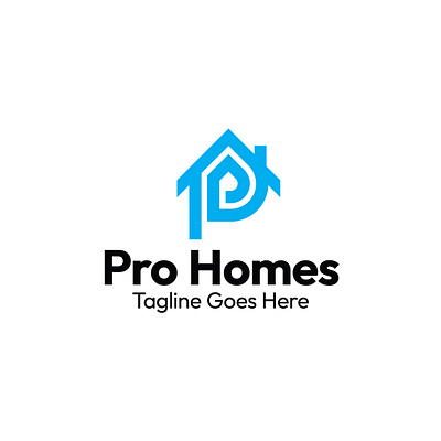 Pro Homes Logo app branding design graphic design logo typography vector