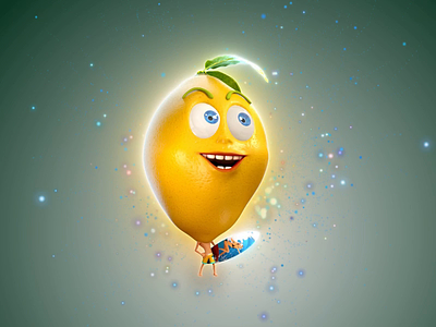 Motion design of the 3D character. A Lemon as a slot 3D symbol 3d animation 3d art 3d character 3d design 3d designer 3d developer 3d symbol 3d symbol animation animation character animation fruit animation fruit symbol gambling game art game design graphic design lemon lemon 3d motion graphics slot symbol animation