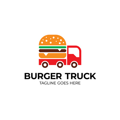 Burger Truck app branding design graphic design logo vector