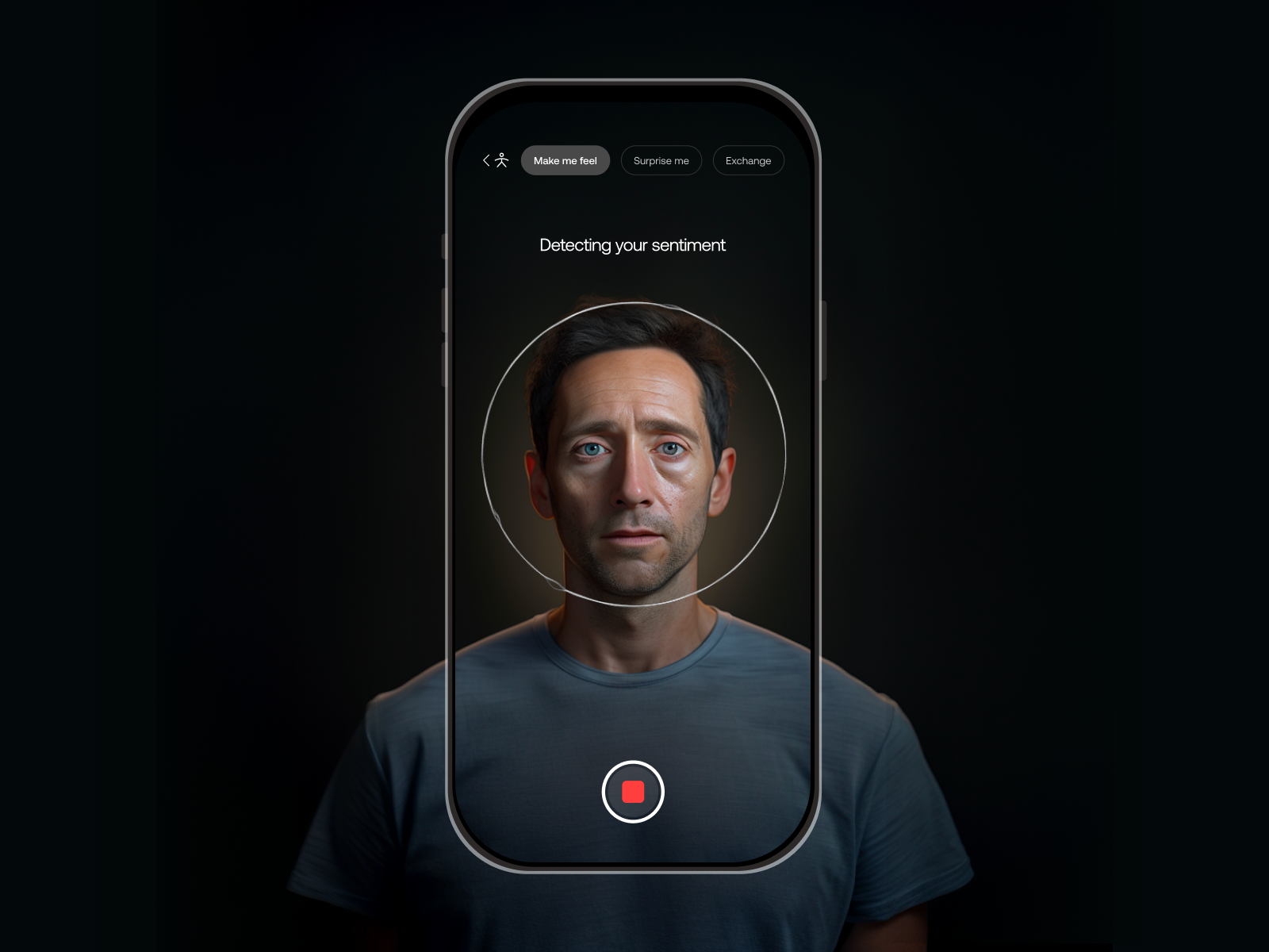 Moodify • AI Emotion-Experience Generator ai app art design emotion generator poetry product ui ux