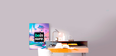 Beinsure Workspace branding graphic design logo
