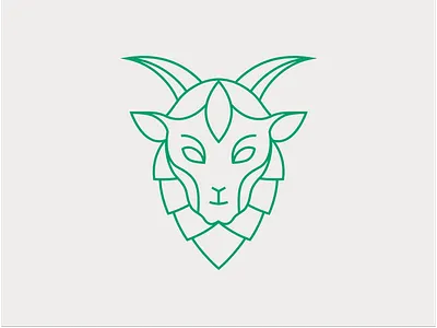 Fable Brewing Company beer branding craft beer faun graphic design hops illustration logo monoline