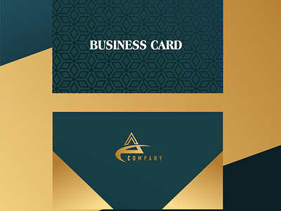 Designing Success: The Art of Crafting a Striking Business Card best branding card company creative golden graphic design information logo mockup modern nave blue premium stationery wonderful