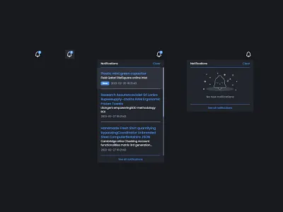 Notification popover notification popover ui ux