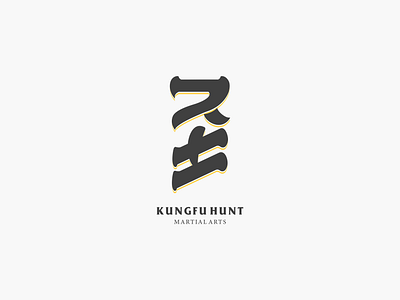 KH aka KUNGFU HUNT MARTIAL ARTS, MONOGRAM LOGO apparel branding clothing clothingstore design graphic design logo modern monogram monogramlogo typography vector