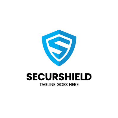 Security Shield Logo app branding design graphic design logo typography vector