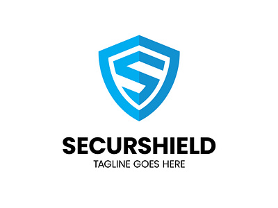 Security Shield Logo app branding design graphic design logo typography vector