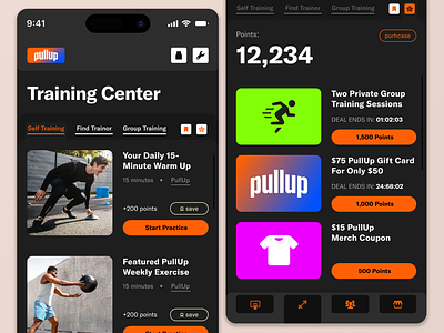 Basketball Workout Training App android app app design b2c basketball crm design ios ios app minimal mobile mobile app mobile app design mobile app ui product design react native sports training ui ux