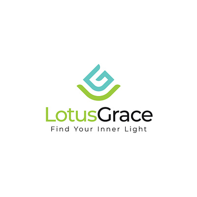 Lotus Grace Logo app branding design graphic design logo typography vector