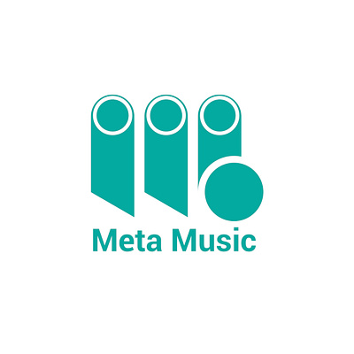 M Letter Logo - Meta Music 3d animation branding brind graphic design logo meta motion graphics music ui