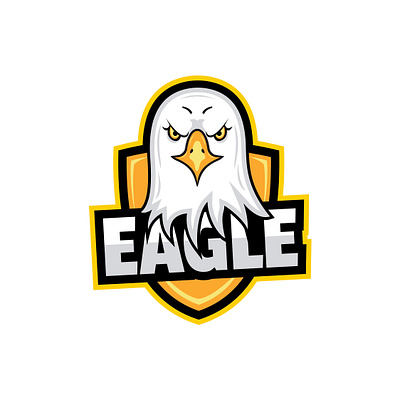 Eagle Mascot Logo app branding design graphic design illustration logo vector